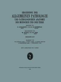 bokomslag Ergebnisse der Allgemeinen Pathologie und Pathologischen Anatomie des Menschen und der Tiere