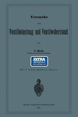 Versuche ber Ventilbelastung und Ventilwiderstand 1