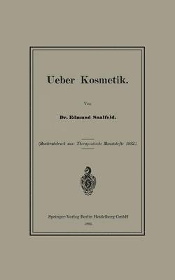 Ueber Kosmetik 1