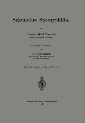 bokomslag Sekundre Sptsyphilis