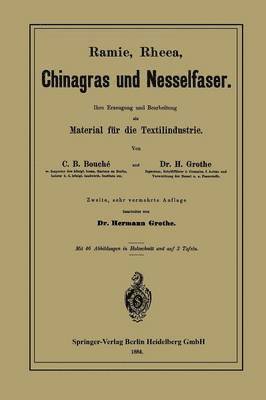 bokomslag Ramie, Rheea, Chinagras und Nesselfaser