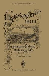 bokomslag Helfenberger Annalen 1904
