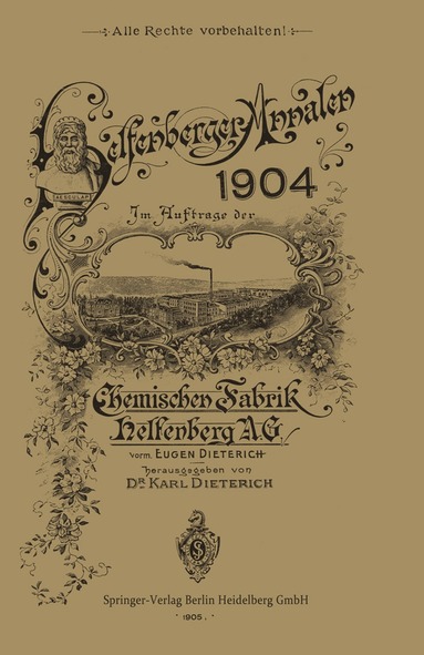 bokomslag Helfenberger Annalen 1904