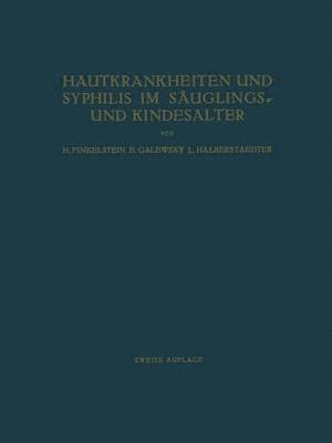 bokomslag Hautkrankheiten und Syphilis im Suglings- und Kindesalter