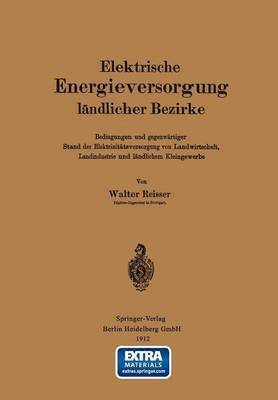 bokomslag Elektrische Energieversorgung lndlicher Bezirke