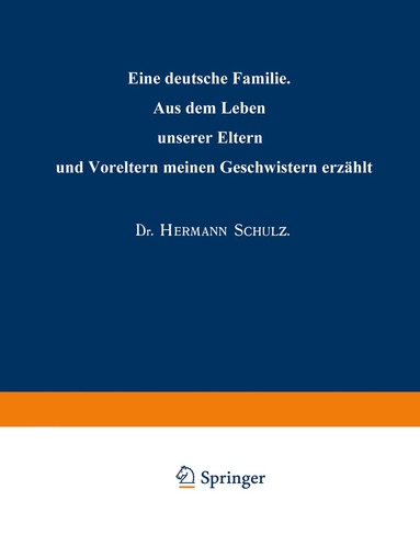 Hermann Schulz - Eine deutsche Familie, Häftad