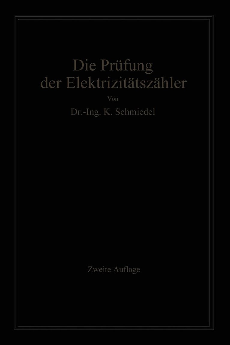 Die Prfung der Elektrizitts-Zhler 1