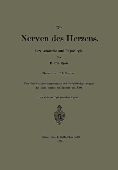 bokomslag Die Nerven des Herzens