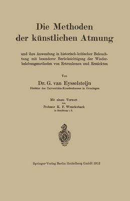 bokomslag Die Methoden der künstlichen Atmung