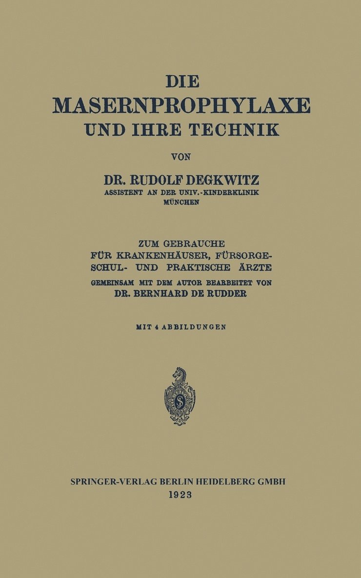 Die Masernprophylaxe und Ihre Technik 1