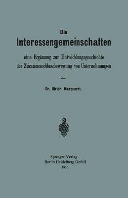 Die Interessengemeinschaften 1