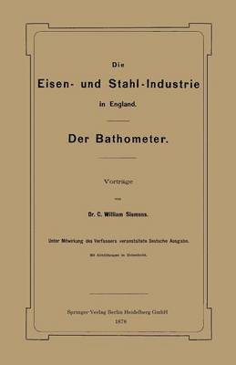 bokomslag Die Eisen- und Stahl-Industrie in England