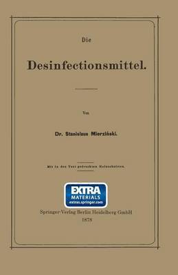 Die Desinfectionsmittel 1