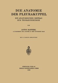 bokomslag Die Anatomie der Pleurakuppel