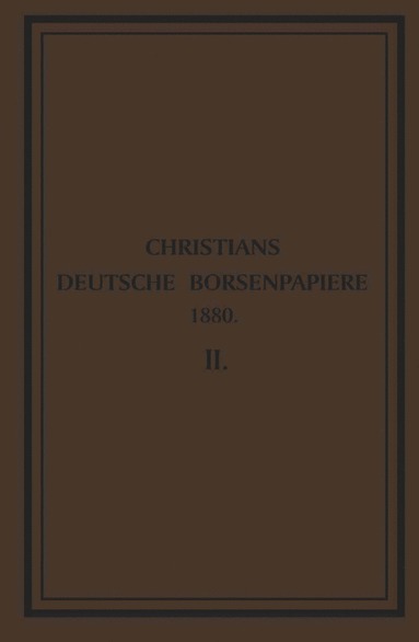 bokomslag Deutsche Börsenpapiere