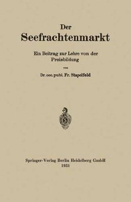 bokomslag Der Seefrachtenmarkt