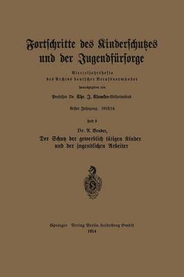 Der Schutz der gewerblich ttigen Kinder und der jugendlichen Arbeiter 1