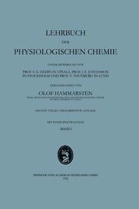 bokomslag Lehrbuch der Physiologischen Chemie