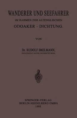bokomslag Wanderer und Seefahrer im Rahmen der Altenglischen Odoaker-Dichtung