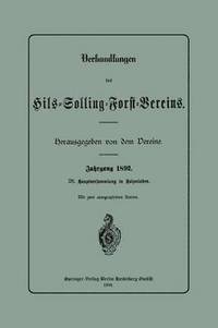 bokomslag Verhandlungen des Hils-Solling-Forst-Vereins