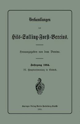 bokomslag Verhandlungen des Hils-Solling-Forst-Vereins