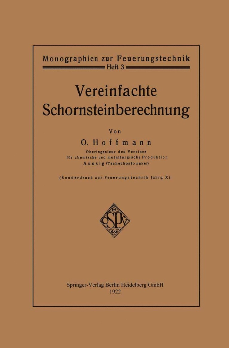 Vereinfachte Schornsteinberechnung