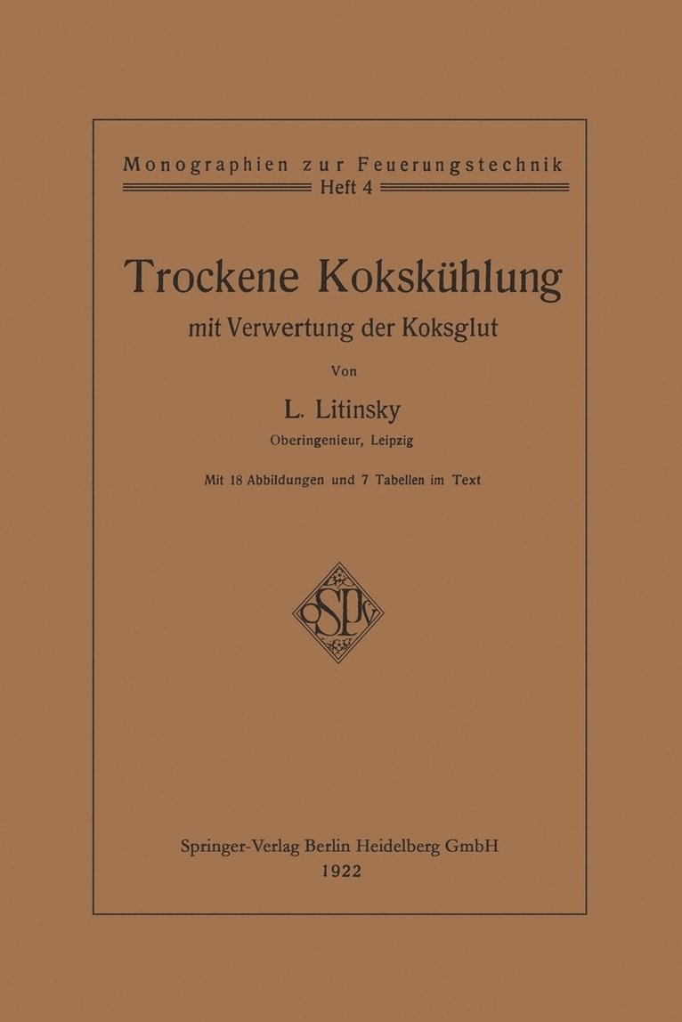 Trockene Kokskühlung mit Verwertung der Koksglut