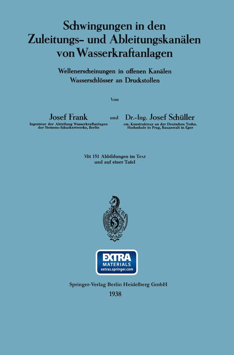 Schwingungen in den Zuleitungs- und Ableitungskanälen von Wasserkraftanlagen