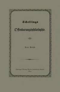 bokomslag Schellings Offenbarungsphilosophie