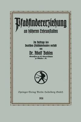 bokomslag Pfadfinder-Erziehung an höheren Lehranstalten