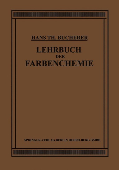 bokomslag Lehrbuch der Farbenchemie