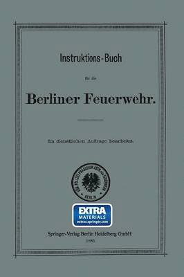 bokomslag Instruktions-Buch fr die Berliner Feuerwehr