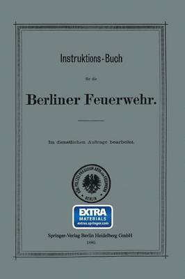 bokomslag Instruktions-Buch für die Berliner Feuerwehr