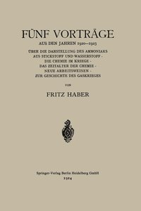 bokomslag Fnf Vortrge aus den Jahren 19201923