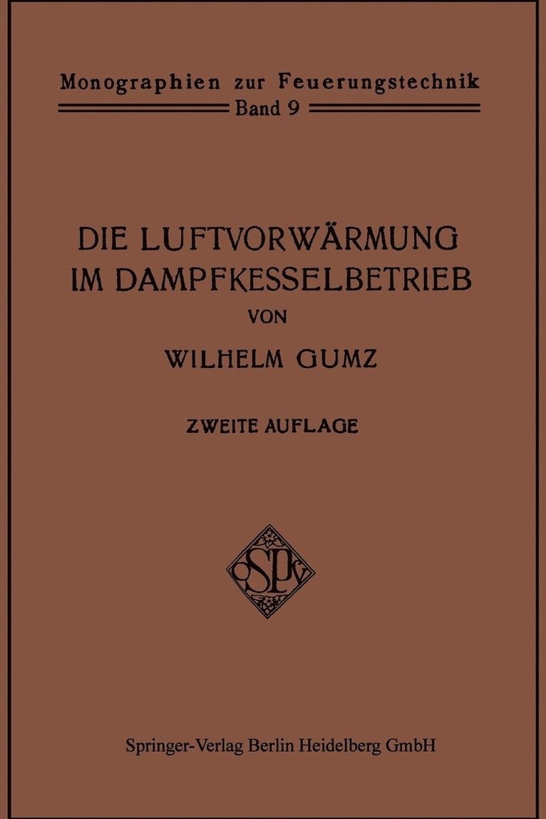 Die Luftvorwärmung im Dampfkesselbetrieb