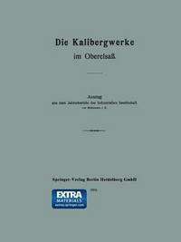 bokomslag Die Kalibergwerke im Oberelsa