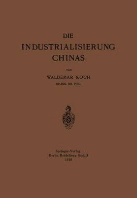 Die Industrialisierung Chinas