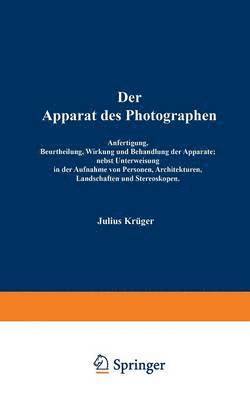 bokomslag Der Apparat des Photographen