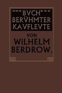 bokomslag Buch Berhmter Kaufleute