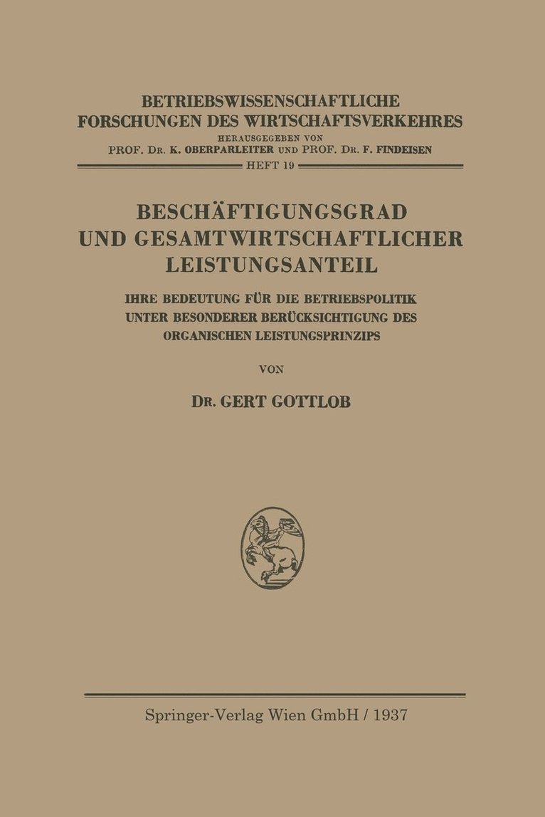 Beschftigungsgrad und Gesamtwirtschaftlicher Leistungsanteil 1