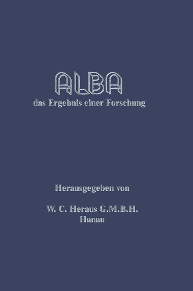bokomslag Alba