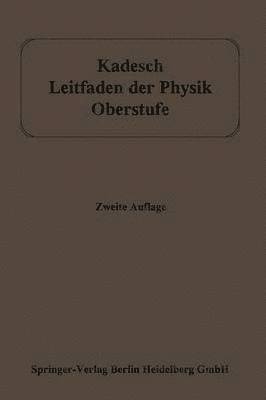 bokomslag Leitfaden der Physik