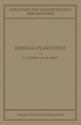 bokomslag Kristallplastizität