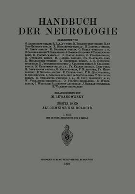 bokomslag Handbuch der Neurologie