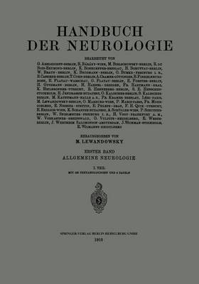 bokomslag Handbuch der Neurologie