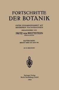 bokomslag Fortschritte der Botanik