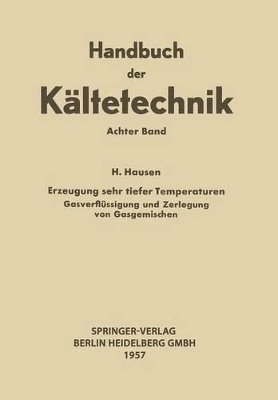 bokomslag Erzeugung Sehr Tiefer Temperaturen