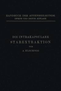 bokomslag Die Intrakapsulare Starextraktion