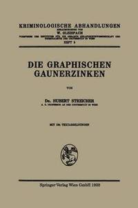 bokomslag Die Graphischen Gaunerzinken