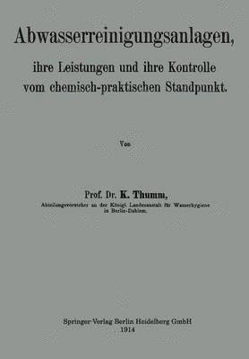Abwasserreinigungsanlagen